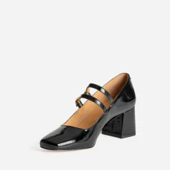 Babies à talon e cuir verni^Eram Discount