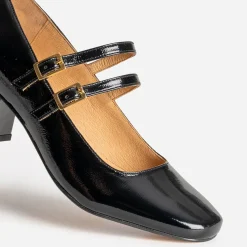 Babies à talon e cuir verni^Eram Discount