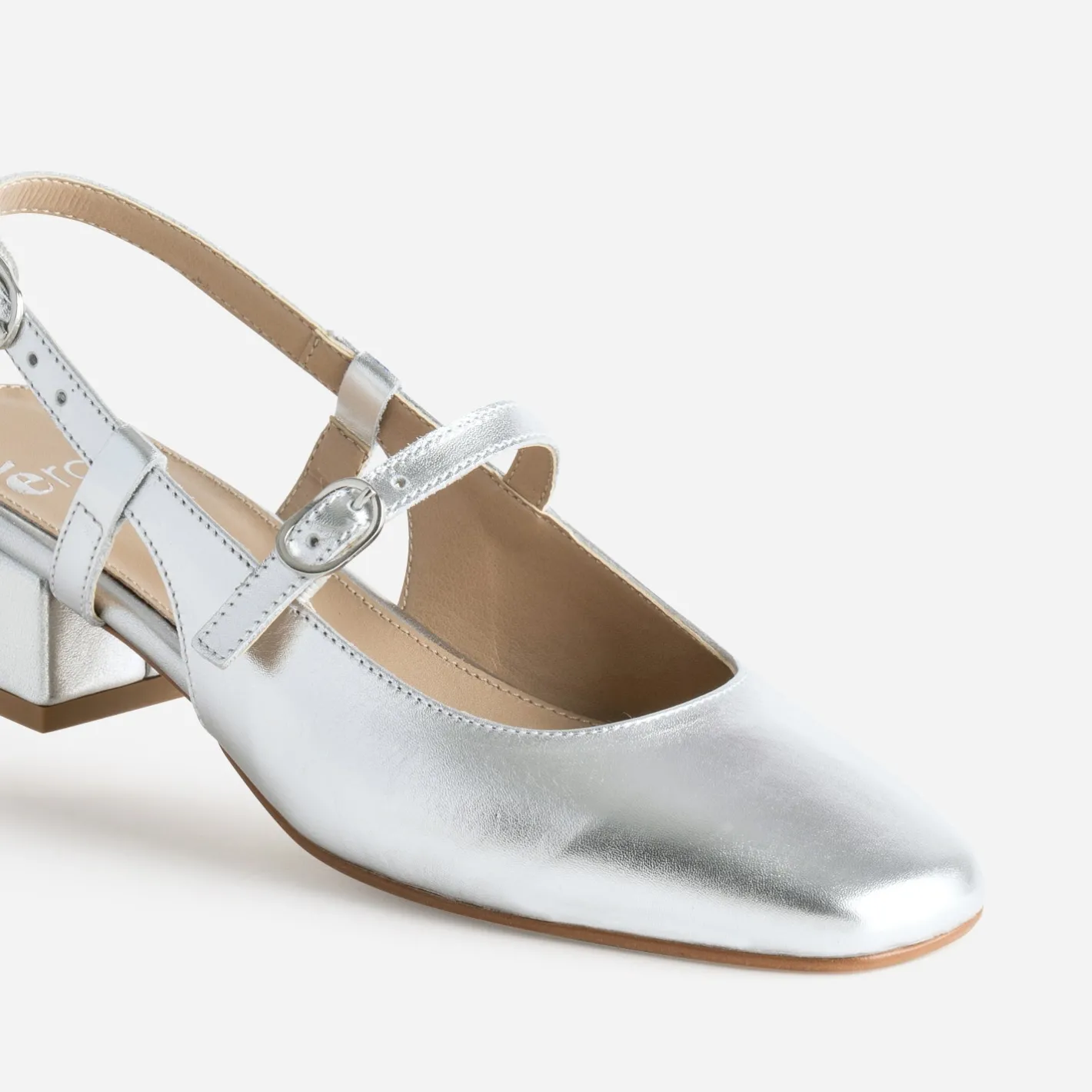 Babies slingback en cuir lisse^Eram