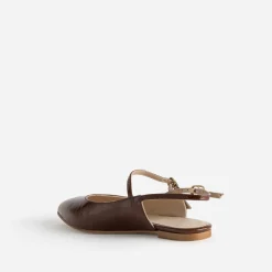 Babies slingback cuir bout pointu^Eram New