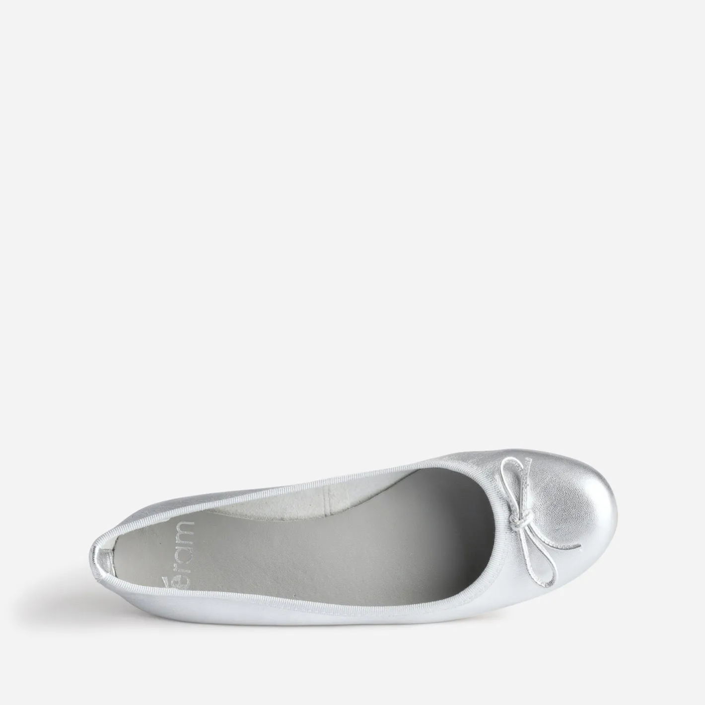 Ballerine ée en cuir à petit nœud^Eram Sale
