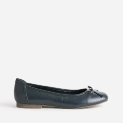 Ballerine marine avec nœud^Eram New