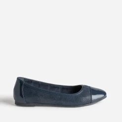 Ballerine effet python et verni^Eram Hot