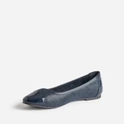 Ballerine effet python et verni^Eram Hot