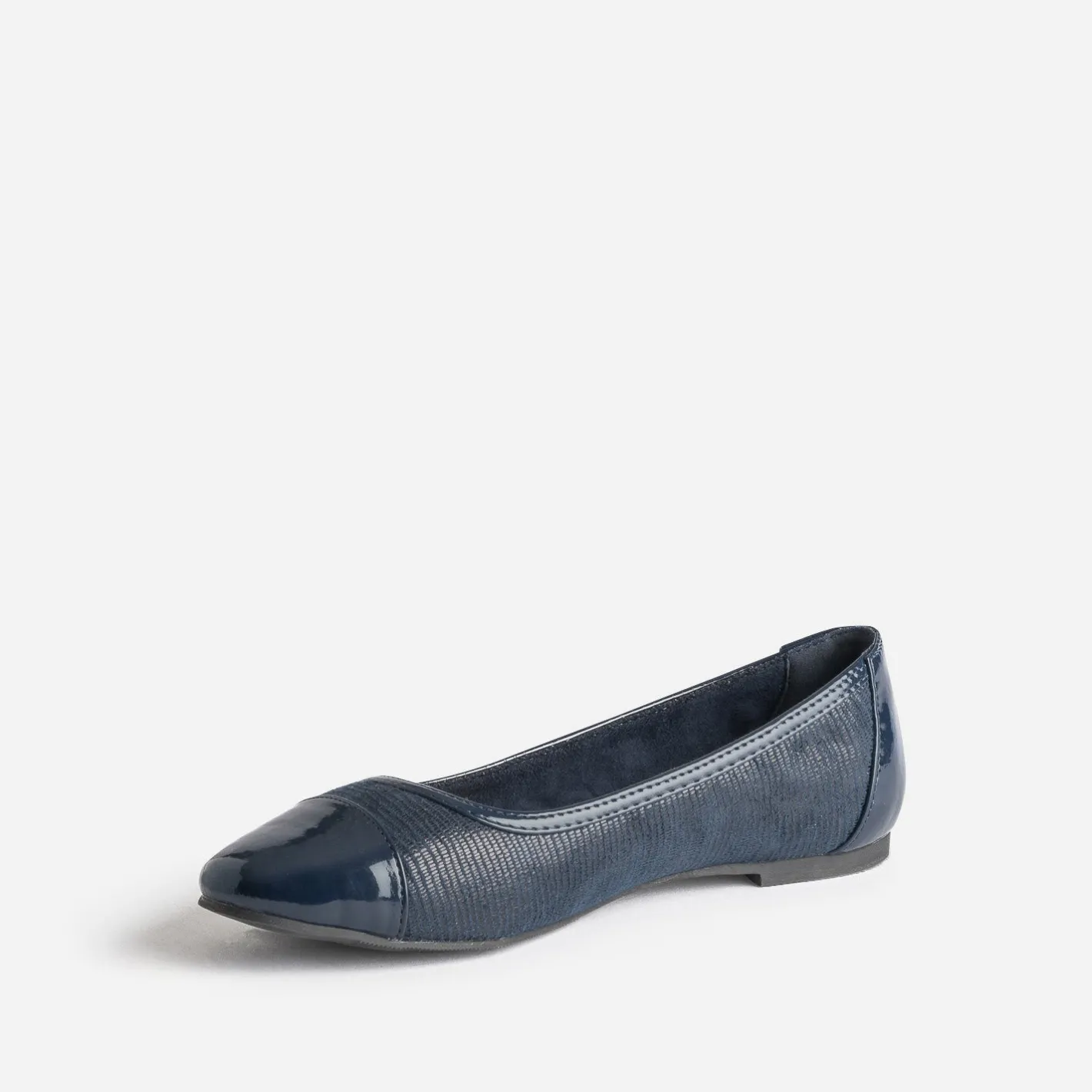 Ballerine effet python et verni^Eram Hot
