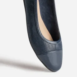 Ballerine effet python et verni^Eram Hot