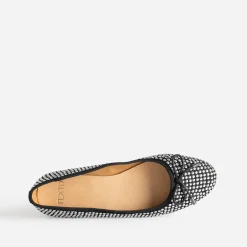 Ballerine noire décor strass^Eram Online