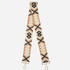 Bandoulière amovible beige ethno-chic pour sac^Eram Hot