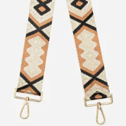 Bandoulière amovible beige ethno-chic pour sac^Eram Hot