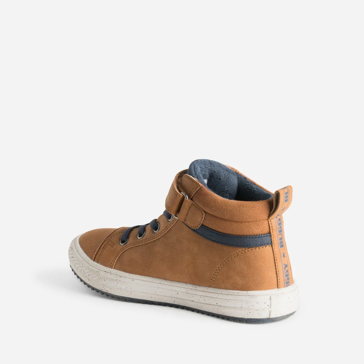 Basket camel, écru et marine^Buggy Online