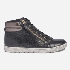 Basket e en cuir effet python^Caprice Clearance