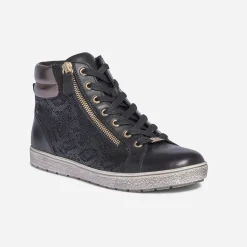 Basket e en cuir effet python^Caprice Clearance