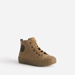 Basket éco-conçue camel en cuir^Buggy Discount