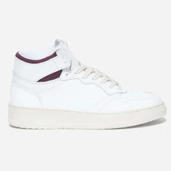 Basket TEXTO he et bordeaux^Eram Outlet