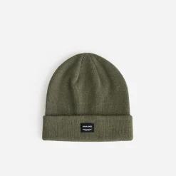 Bonnet homme kaki chiné en tricot^Jack & Jones New
