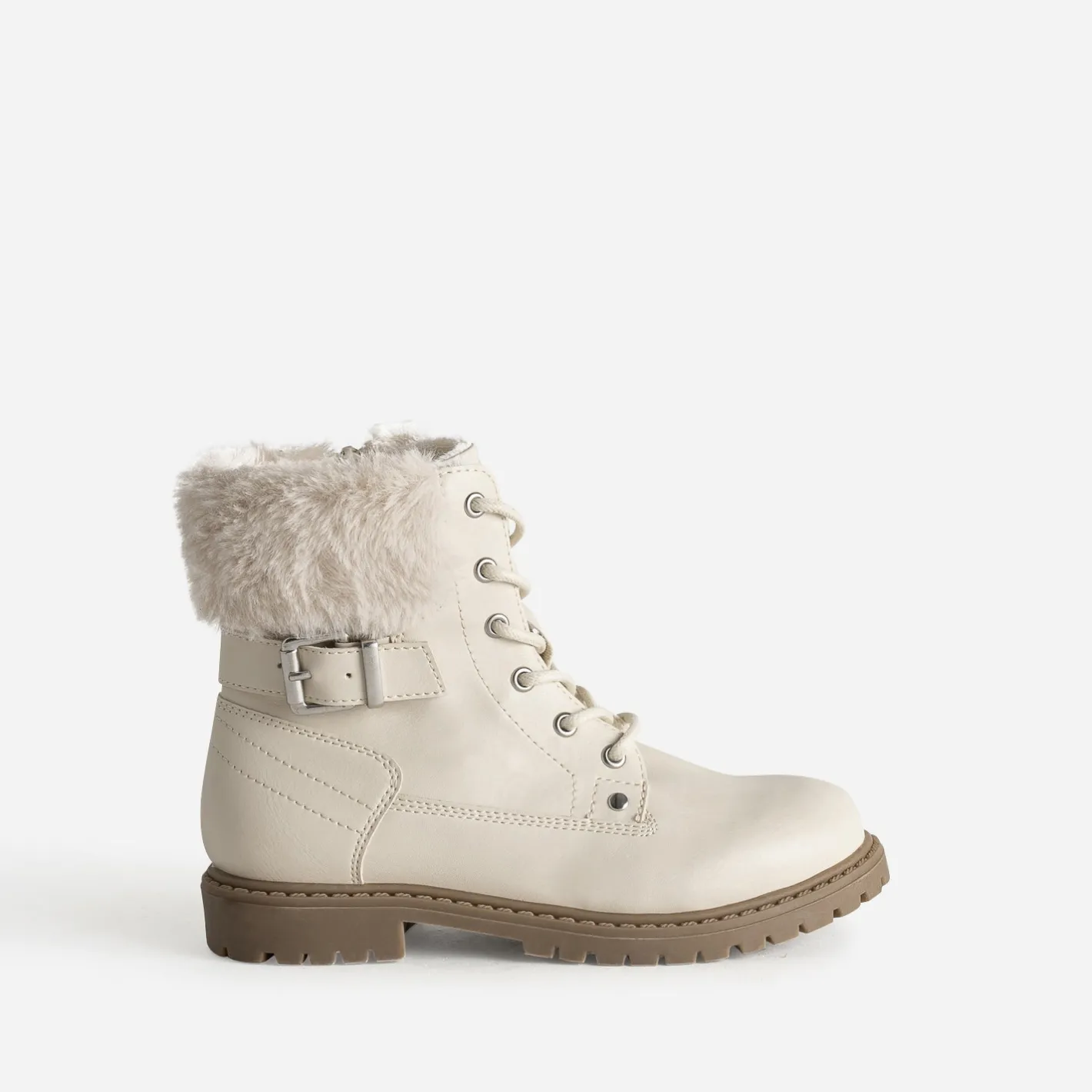 Boots à lacet fourré^Buggy Sale