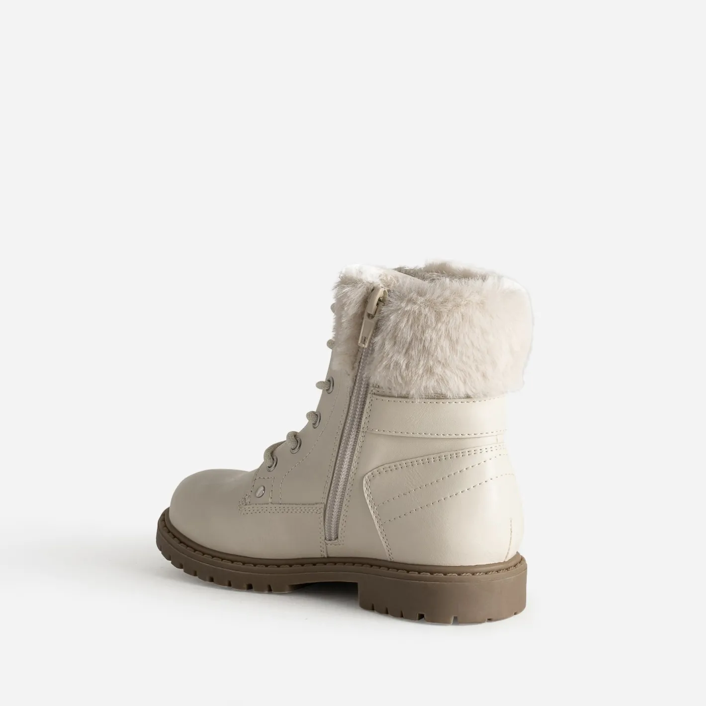 Boots à lacet fourré^Buggy Sale