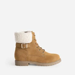 Boots à lacet fourré^Buggy New