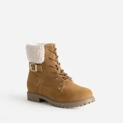 Boots à lacet fourré^Buggy New