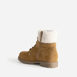 Boots à lacet fourré^Buggy New