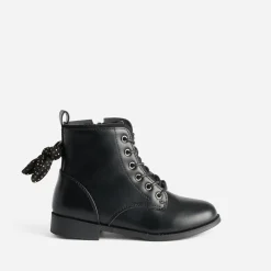 Boots à lacet avec nœud-pois^Buggy Outlet