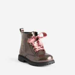 Boots à lacet pailleté à lacet ruban^Buggy Best