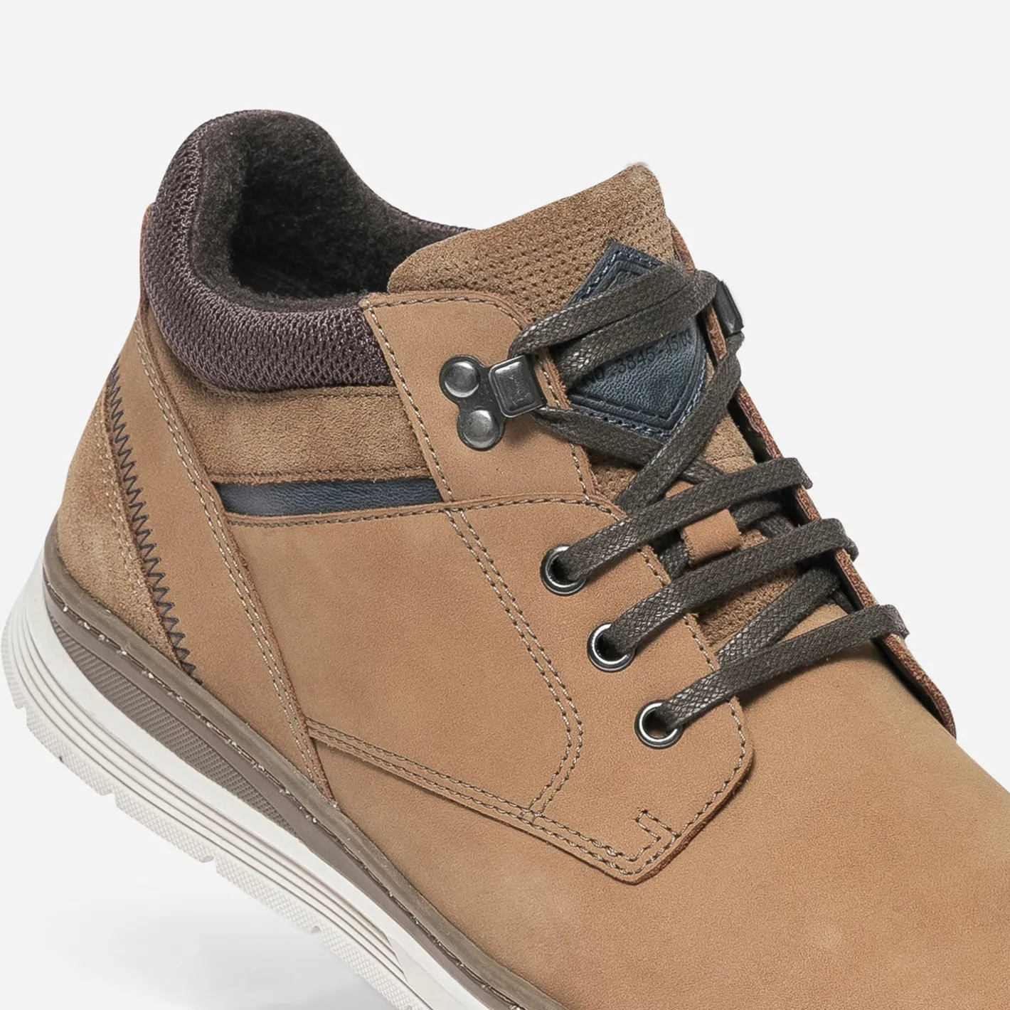 Boots à lacet en cuir nubuck^Eram Outlet
