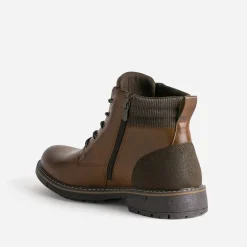 Boots à lacet cognac^Eram Clearance