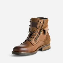 Boots à lacet cuir à revers^Eram Best