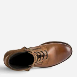 Boots à lacet cuir à revers^Eram Best