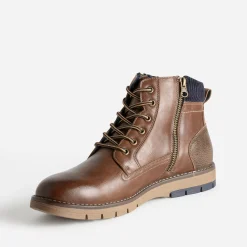 Boots à lacet double zip^Eram Online