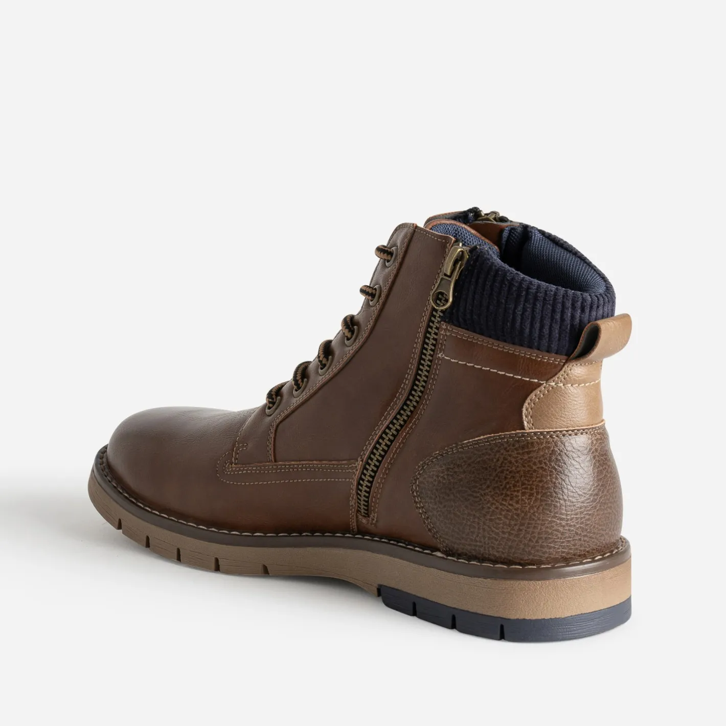 Boots à lacet double zip^Eram Online
