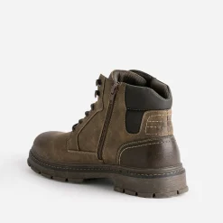Boots à lacet à semelle crantée^Eram New