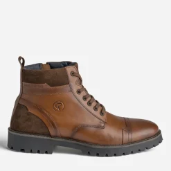 Boots à lacet en cuir^Redskins Discount