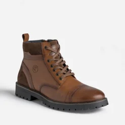Boots à lacet en cuir^Redskins Discount
