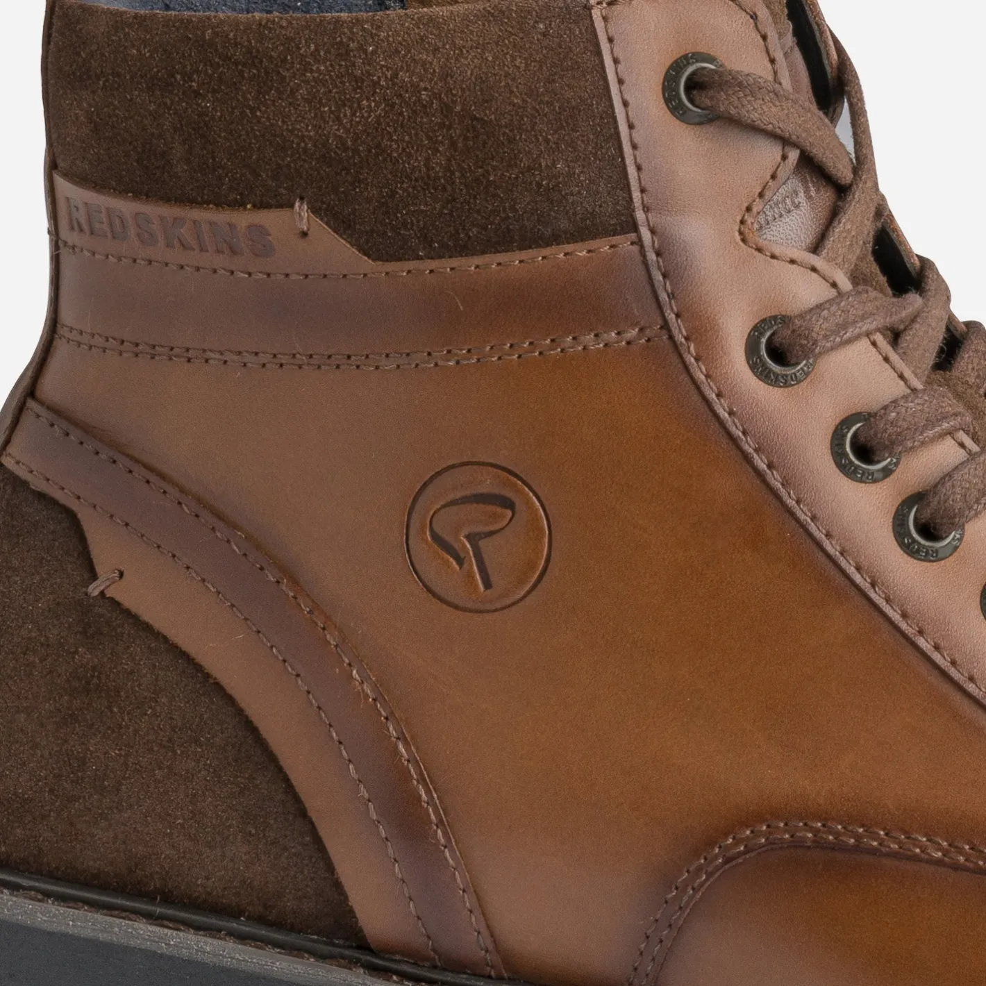 Boots à lacet en cuir^Redskins Discount