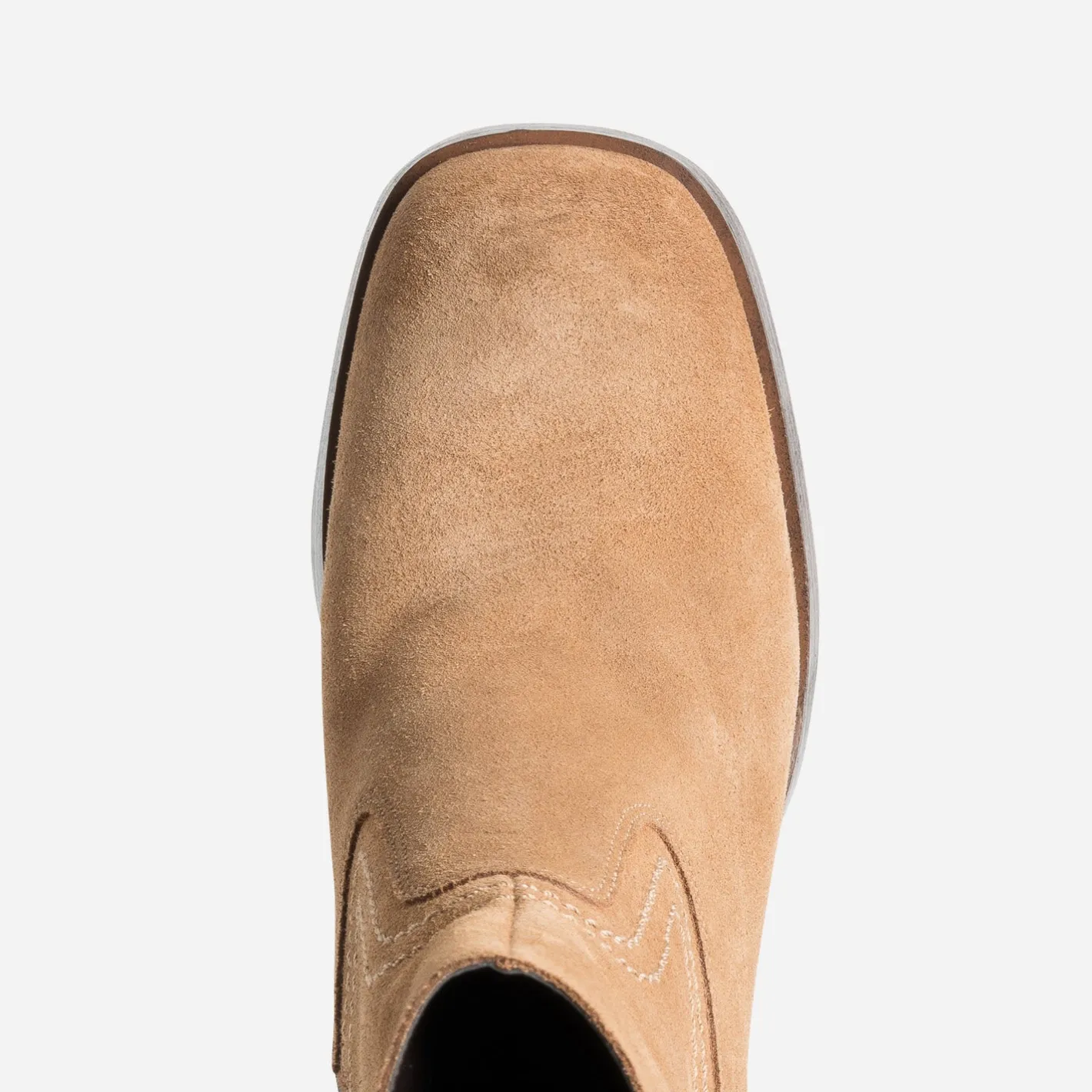 Boots à talon en cuir velours^Eram New