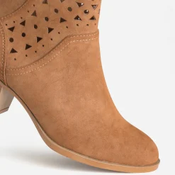 Boots suédé détails perforés^Eram Best