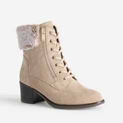 Boots cuir velours^Caprice