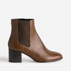 Boots en cuir à talon^Eram Flex Hot