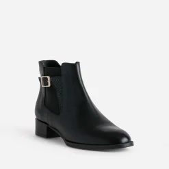 Boots en cuir détail embossé^Eram Flex Discount