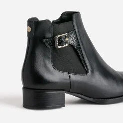Boots en cuir détail embossé^Eram Flex Discount