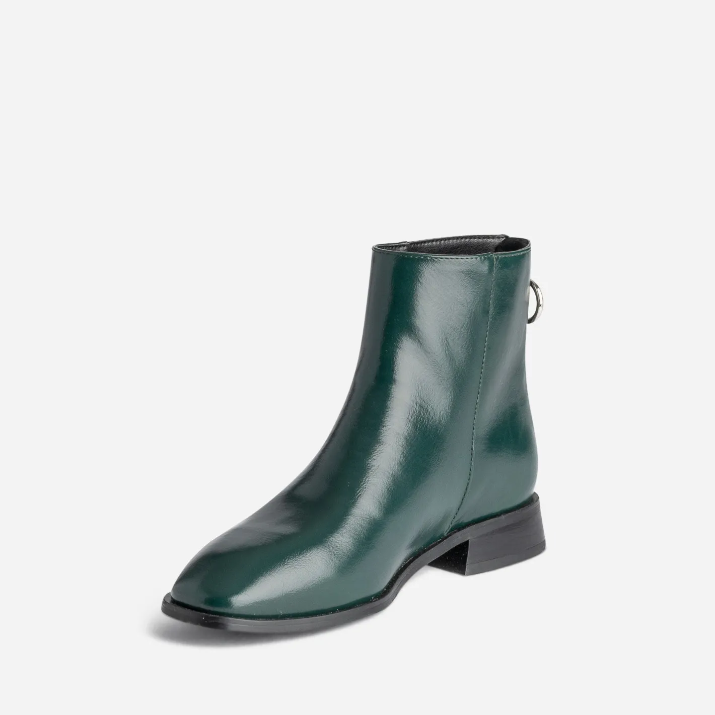 Boots glacé avec zip arrière^Eram Discount