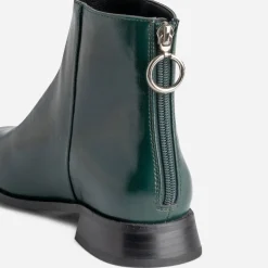 Boots glacé avec zip arrière^Eram Discount