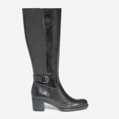 Botte à talon e en cuir pour mollet fin^Eram New