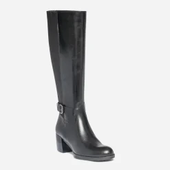 Botte à talon e en cuir pour mollet fin^Eram New