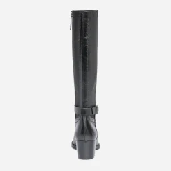 Botte à talon e en cuir pour mollet fin^Eram New