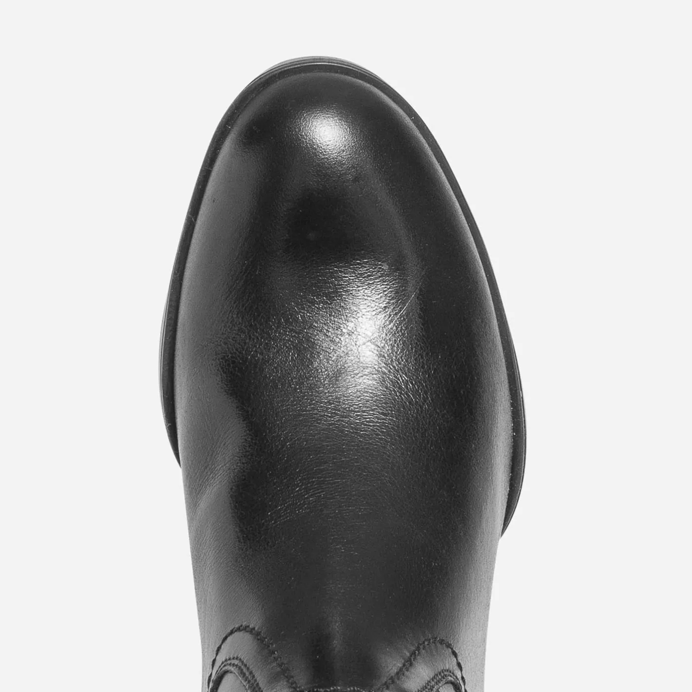 Botte à talon e en cuir pour mollet fin^Eram New