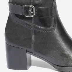 Botte à talon e en cuir pour mollet fin^Eram New