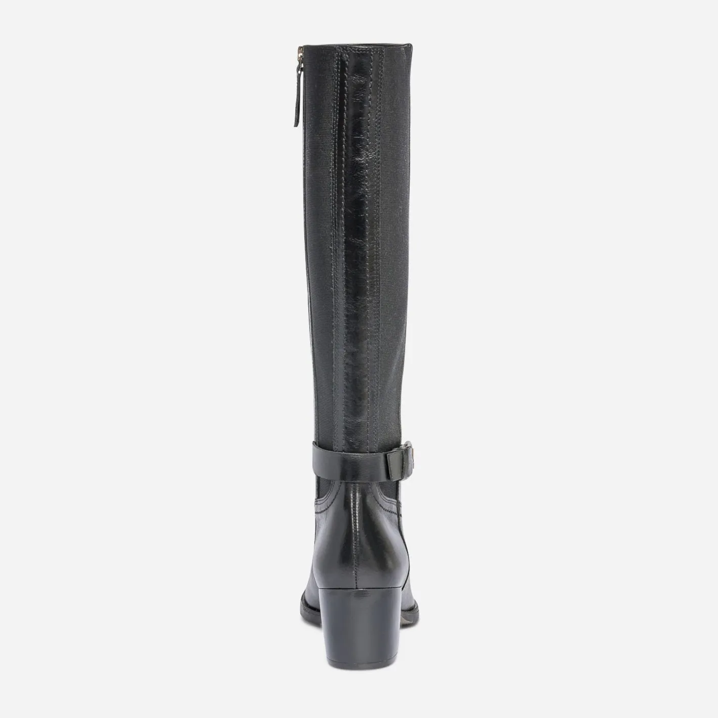 Botte à talon e en cuir pour mollet large^Eram Sale